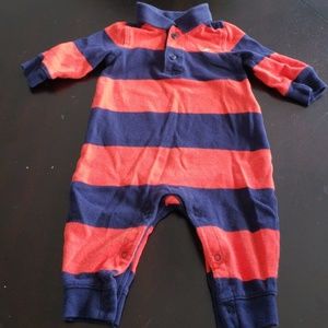 Gap Orange & Navy 3-6 month outfit